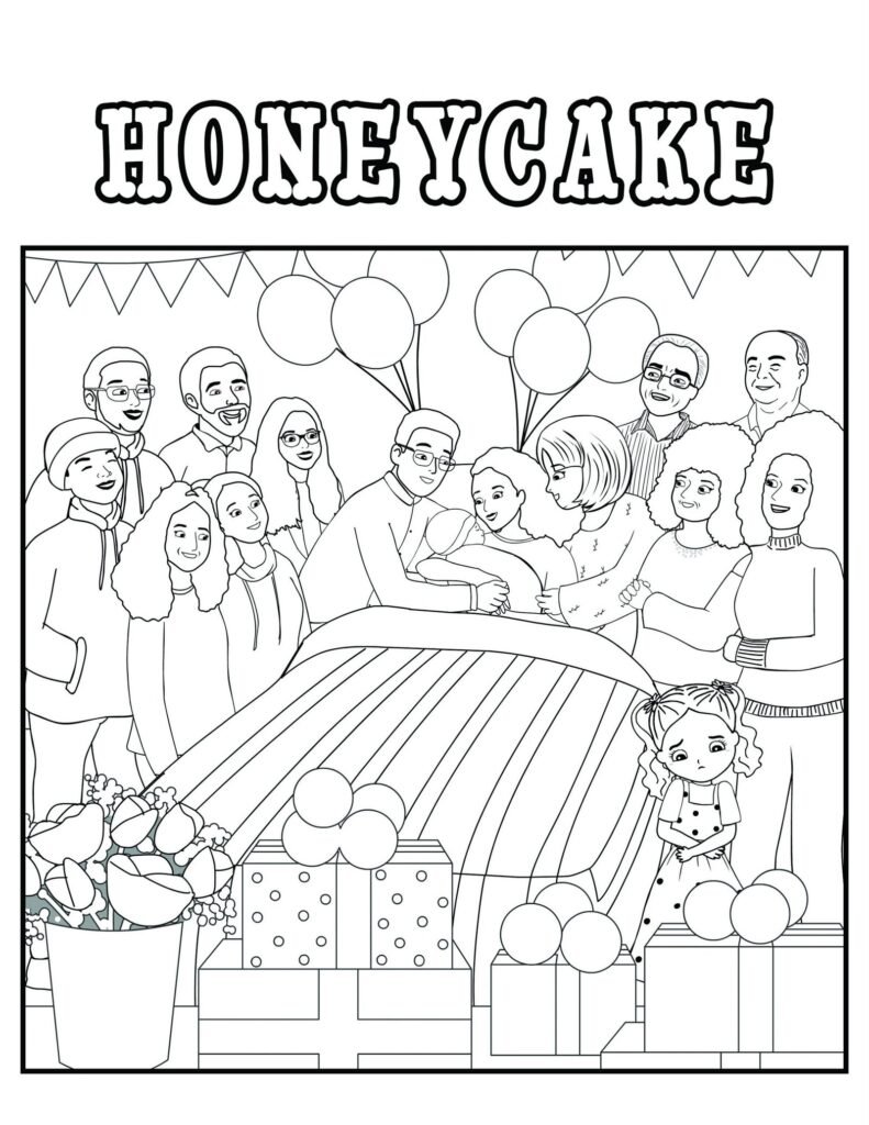 honey cake10